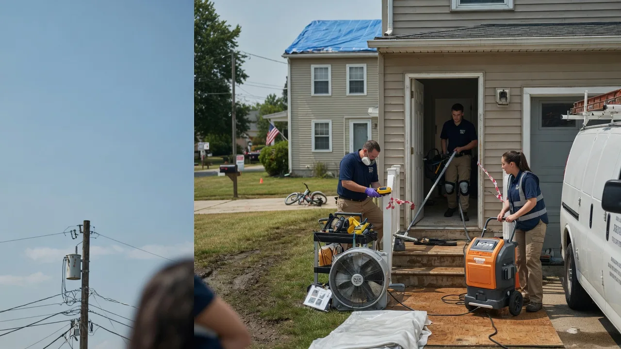 Water Damage Repair in Bartlett, NE near me